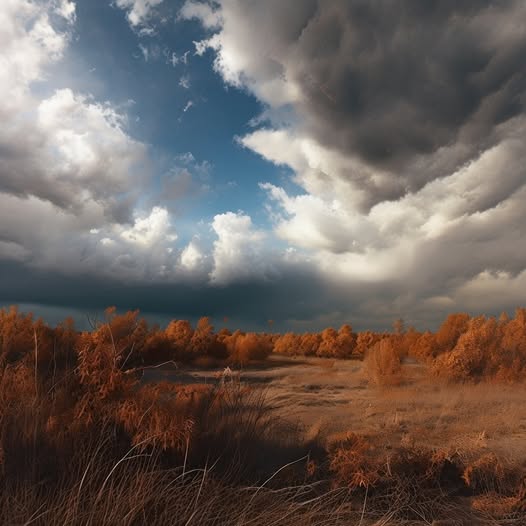 În toamna târzie, natura-și trăiește astenia, cerul și pământul înnebunesc